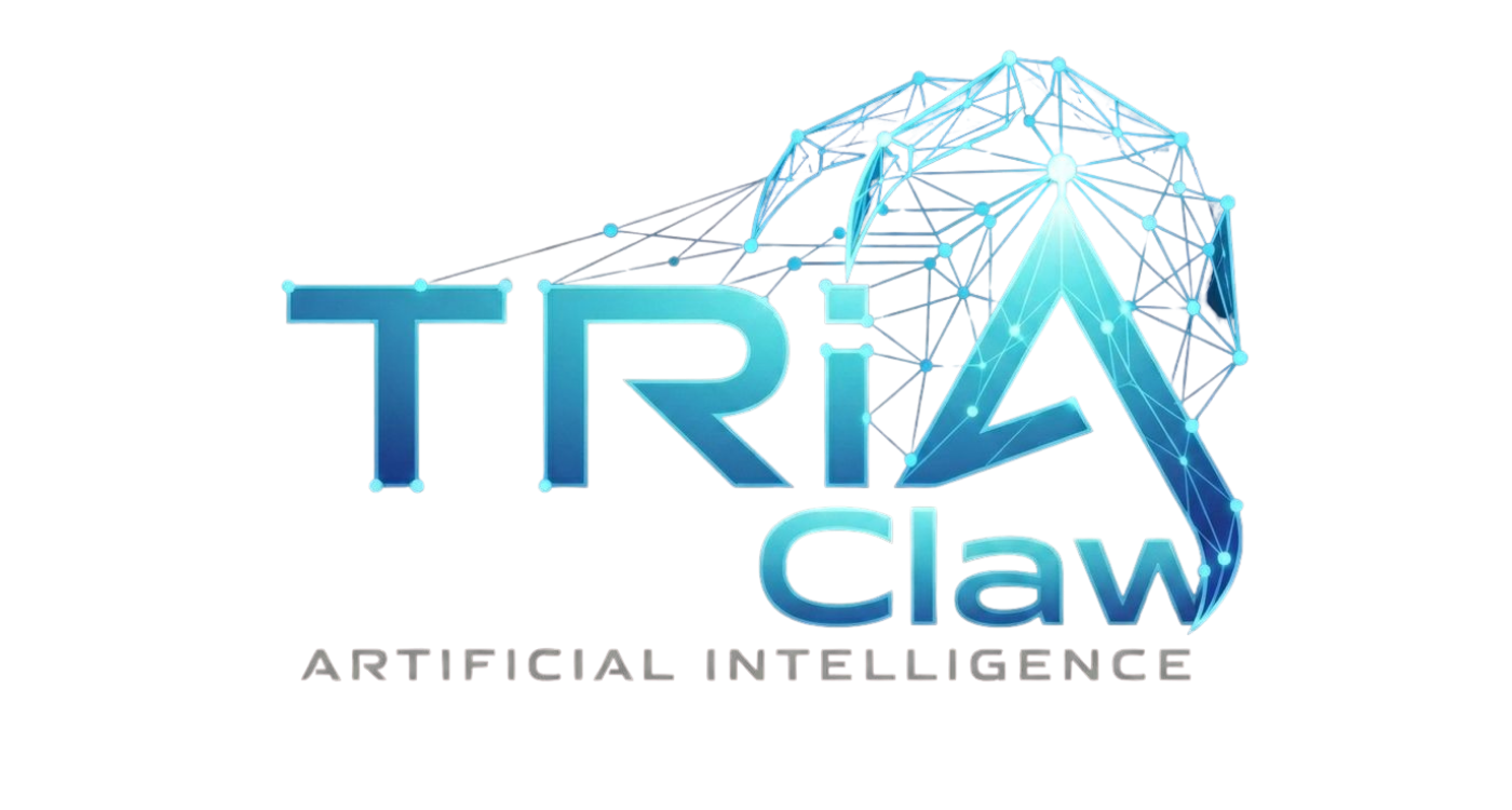 TriaClaw Artificial Intelligence — logotipo